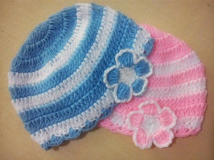 Crochet Baby Beanie - free pattern