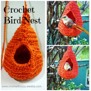 Crochet Bird Nest - free pattern