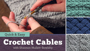 10 Free Crochet Cable Stitch Patterns - Crochet For You