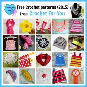 Free Crochet Patterns for 2015 from Crochet For You