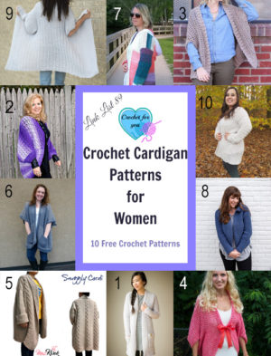 Crochet Cardigan Patterns For Women 10 Free Patterns - Crochet For You