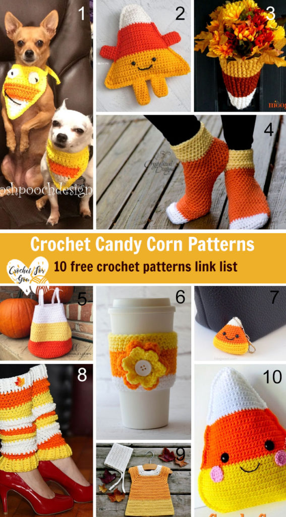 Crochet Candy Corn Patterns Crochet For You