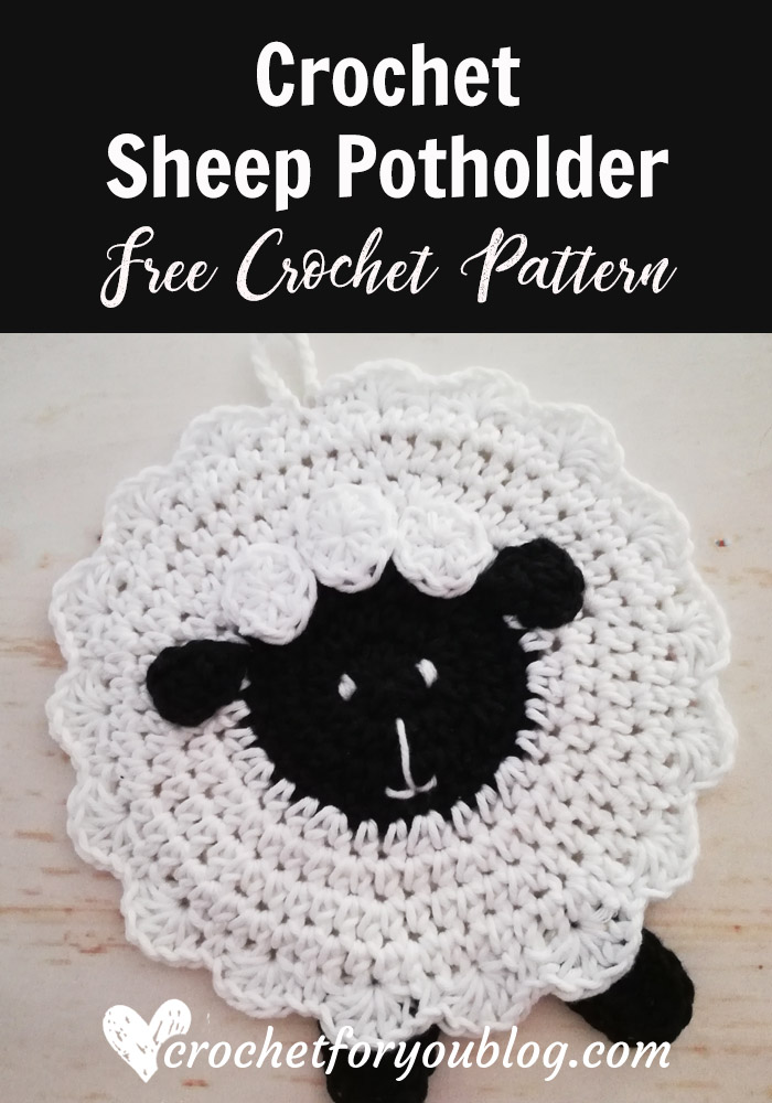 Crochet Potholders: art in small (FREE pattern)