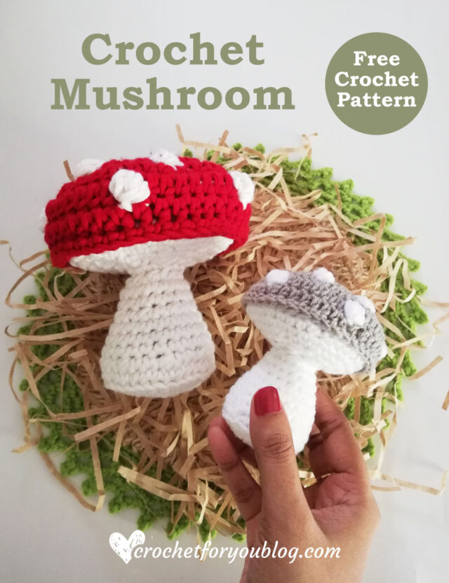 Crochet Mushroom Free Pattern - Crochet For You