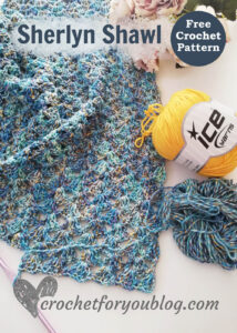 Crochet Sherlyn Shawl Free Pattern - Crochet For You