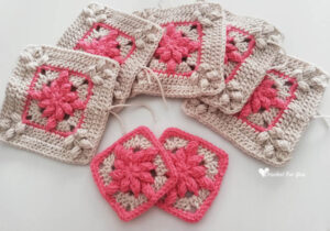 Floral Garden Granny Square Blanket CAL -Part 2 - Crochet For You