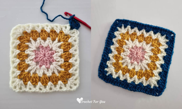 Crochet Solstice Granny Square Free Pattern - Crochet For You