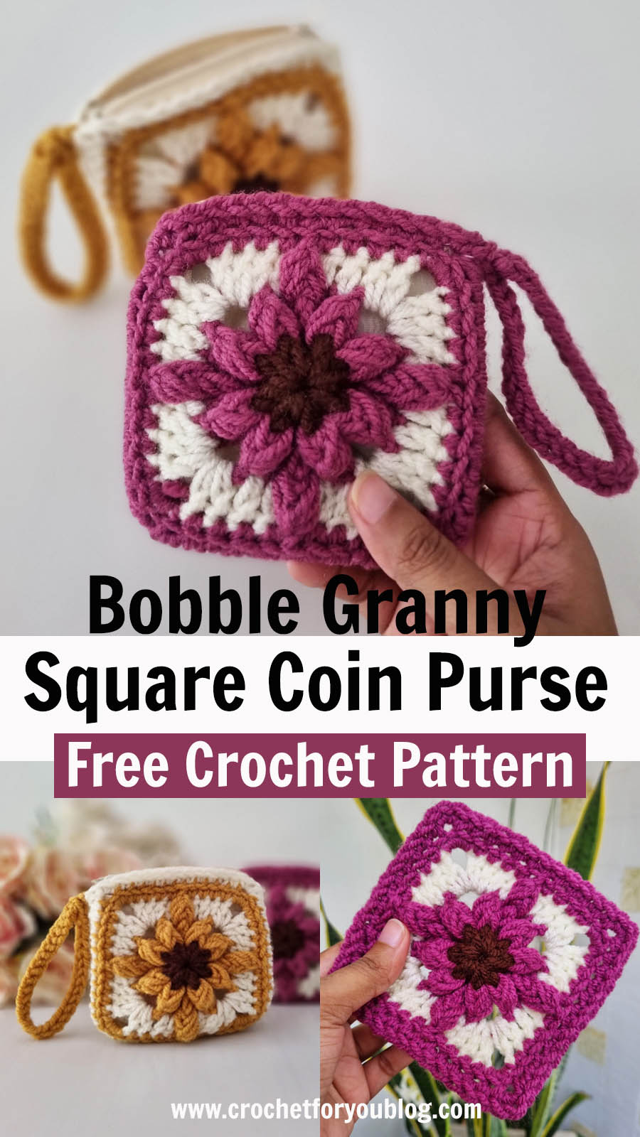 Easy Coin Purse Free Crochet Pattern | Crochet keychain pattern, Crochet  coin purse, Crochet purse patterns