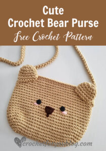 Crochet Bear Purse Free Pattern