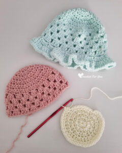 Spring Girls Crochet Hat Free Pattern - Crochet For You