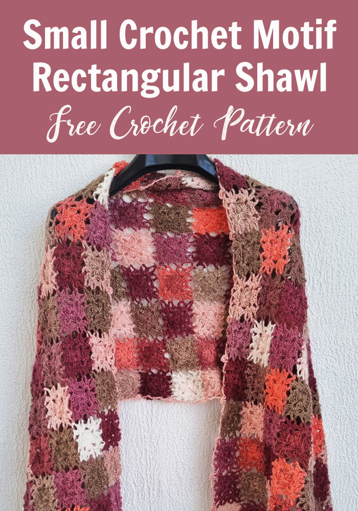 Crochet Rectangular Shawl