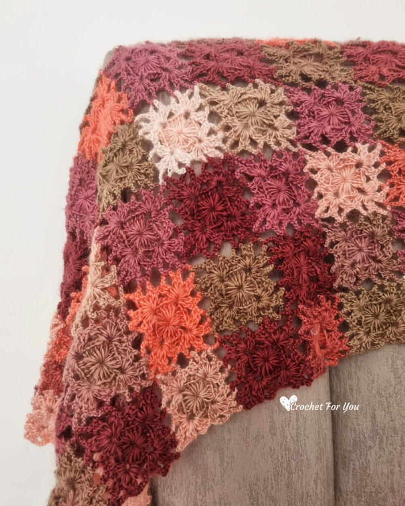 Crochet Rectangular Shawl