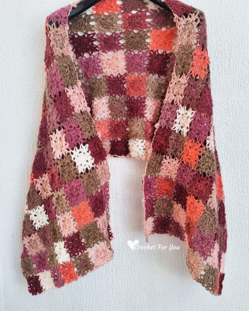 Crochet Rectangular Shawl