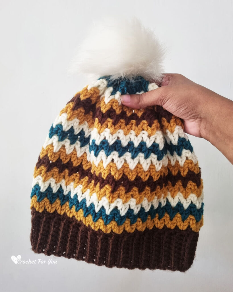 crochet beanie free pattern