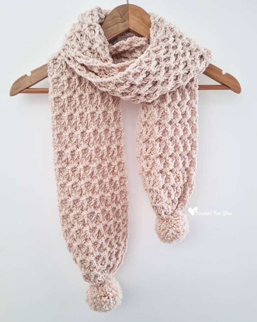 Crochet Cable Scarf Pattern