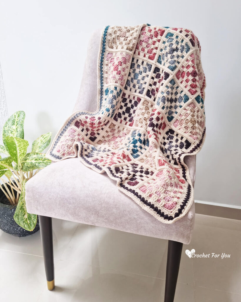 Crochet Granny Square Blanket