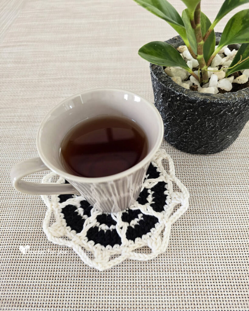 Crochet Coasters for Halloween