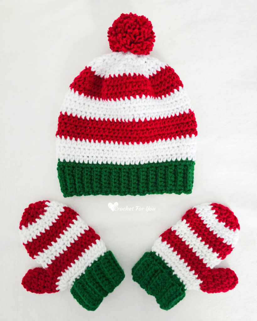 Crochet Holiday Hat Free Pattern